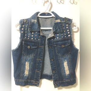 Crop Denim Jacket